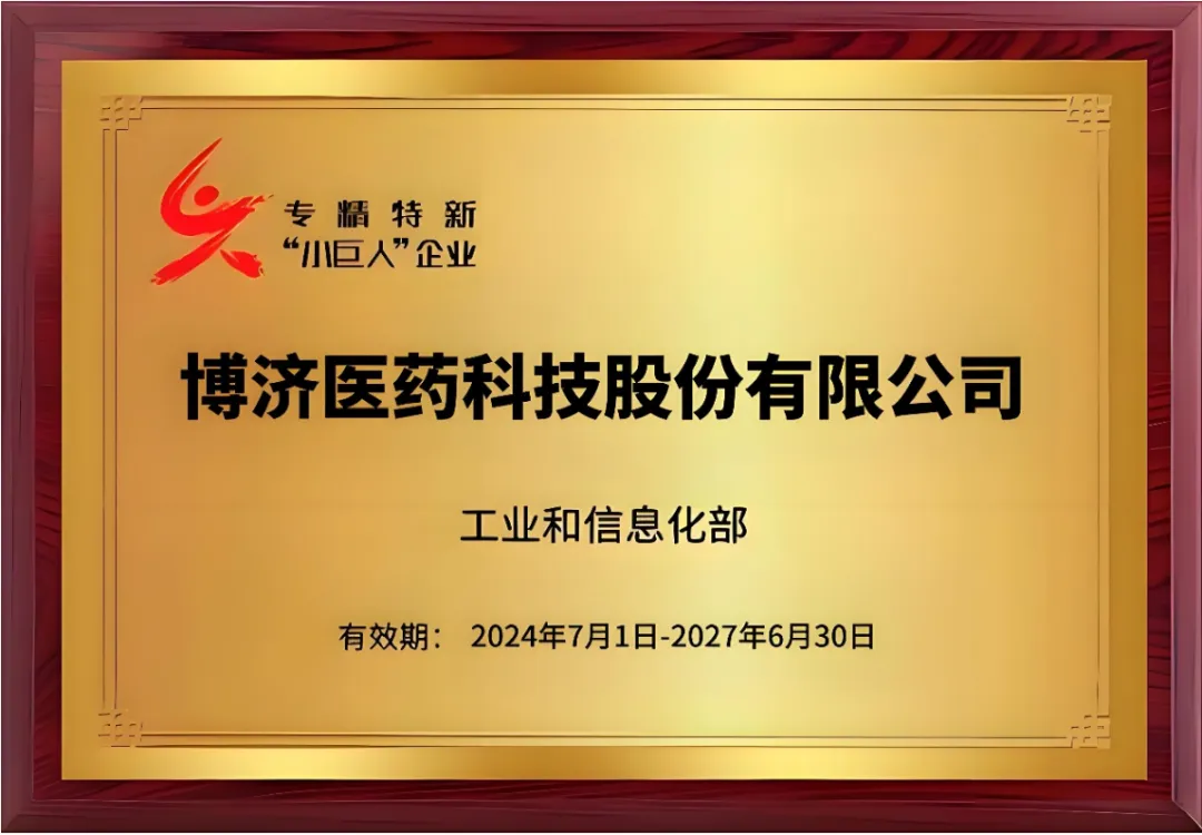 国度级专精特新“幼巨人”企业